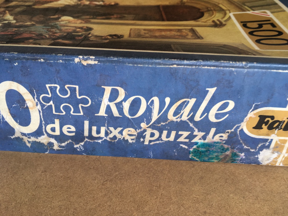 1500, Falcon, Wellington at the Inn of Waterloo Village Rare Puzzles