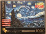 Image of the puzzle 1000, Clementoni, Starry Night, by Vincent van Gogh, Sealed Bag, Picture of the box