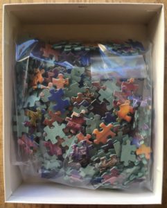 Image of the puzzle 500, Nathan, Pisces, by Roger Garland, Complete, Picture of the bag