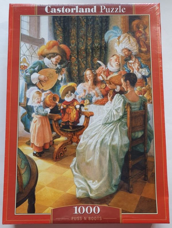 Image of the puzzle 1000, Castorland, Puss N Boots, by Scott Gustafson, Factory Sealed