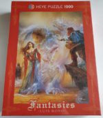 Image of the puzzle 1000, Heye, Spell, by Luis Royo, Factory Sealed, Picture of the box
