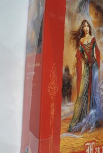 Image of the puzzle 1000, Heye, Spell, by Luis Royo, Factory Sealed, Detail of the box
