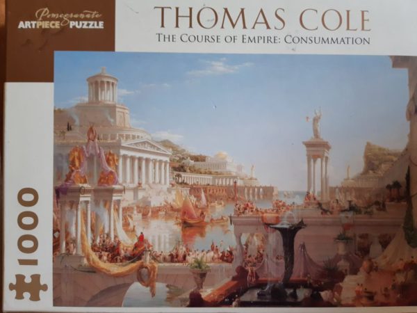 1000, Pomegranate, The Course of Empire: Consummation, by Thomas Cole, Picture of the box
