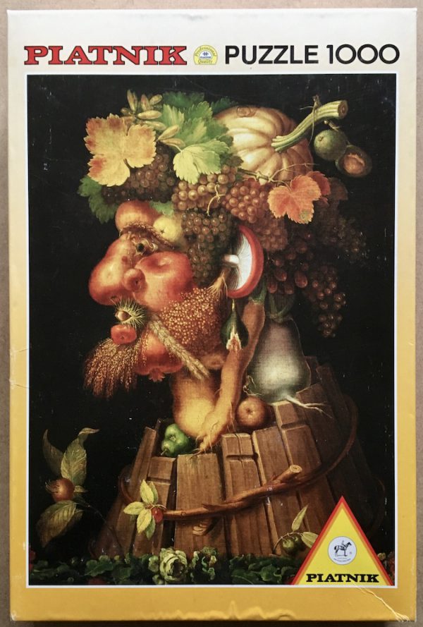 Image of the puzzle 1000, Piatnik, Autumn, by Giuseppe Arcimboldo, Complete, Picture of the box