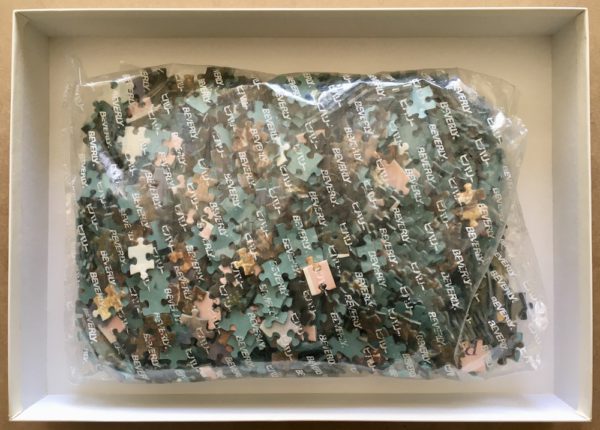 Image of the puzzle 1500, Beverly, The Emerald Pool, by Albert Bierstadt, Sealed Bag, Picture of the bag