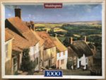 Image of the puzzle 1000, Waddingtons, Dorset, England, by Edmund Nagele, Complete, Picture of the box