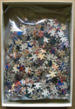Image of the puzzle 750, Clementoni, Modern Times, Complete, Picture of the bag