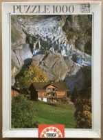 Image of the puzzle 1000, Educa, Grindelwald, Switzerland, Complete, Picture of the box