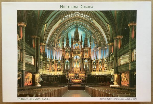 Image of the puzzle 5146, Yanoman, Notre-Dame, Canada, Sealed Bag, Picture of the box