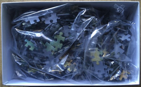 Imagen of the puzzle 1000, Puzzelman, The Haywain, by Hieronymus Bosch, Sealed Bag, Picture of the bag