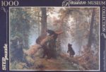 Image of the puzzle 1000, Step, Morning in a Pine Forest, by Shishkin & Savitsky, Sealed Bag, Picture of the box
