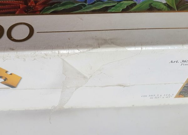 Image of the puzzle 6000, Clementoni, Forest, Unknown Artist, Factory Sealed, Detail of the box