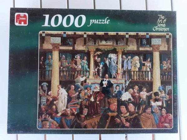 Image of the puzzle 1000, Jumbo, All the World's a Stage, by James Christensen, Factory Sealed