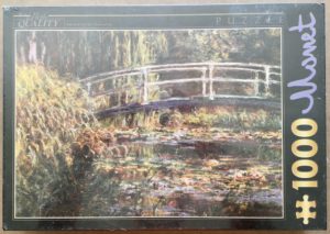 Image of the puzzle 1000, D-Toys, The Japanese Bridge, by Claude Monet, Factory Sealed