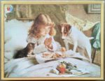 Image of the puzzle 1000, MB, Suspense, Charles Burton Barber, Complete, Picture of the box