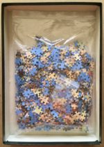 Image of the puzzle 1000, D-Toys, Woman at her Toil, by Henri de Toulouse-Lautrec, Complete, Picture of the bag