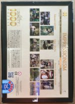 Image of the puzzle 1000, D-Toys, Two Girls Reading, by Renoir, Complete, Picture of the back