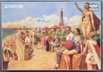 Image of the puzzle Image of the puzzle 1000, WHSmith, Blackpool 1937, by Fortunino Matania, Complete, Picture of the box