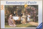 Image of the puzzle 500, Ravensburger, The Tea Party, Complete, Picture of the box