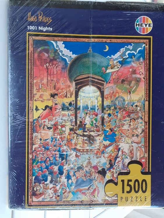 Heye One Thousand And One Nights 1500 Adult Stress Relief Puzzles Toys Gift New 