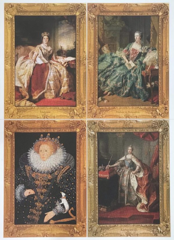 Image of the puzzle 4x1000, Heye, Royal Collection, Complete, Picture of the puzzles assembled