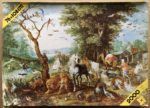 Image of the puzzle 2000, Scandecor, The Entry of the Animals into Noah's Ark, by Jan Brueghel the Elder, Sealed Bag, Picture of the box