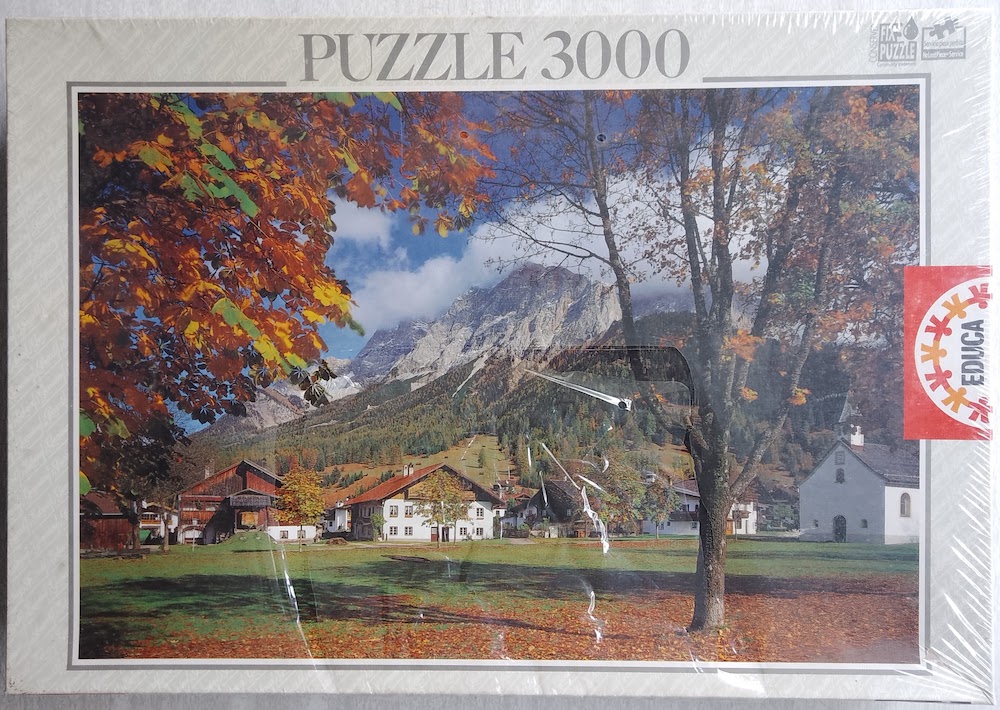 3000, Educa, Tirol, Austria, Factory Sealed, 2022-12-10 Image of the puzzle 3000, Educa, Tirol, Austria, Factory Sealed, Picture of the box