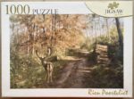 Image of the puzzle 1000, PTZ, Deer in the Woods, by Rien Poortvliet, Complete, Picture of the box