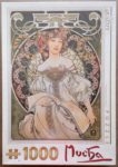 Image of the puzzle 1000, D-Toys, Reverie, by Alphonse Mucha, Factory Sealed