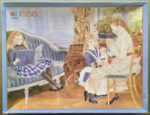 Image of the puzzle 1500, MB, Afternoon with the Children in Wargemont, by Pierre-Auguste Renoir, Sealed Bag, Picture of the box