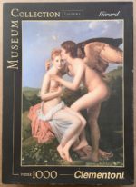 Image of the puzzle 1000, Clementoni, Amor and Psyque, by François Gérard, Complete, Picture of the box