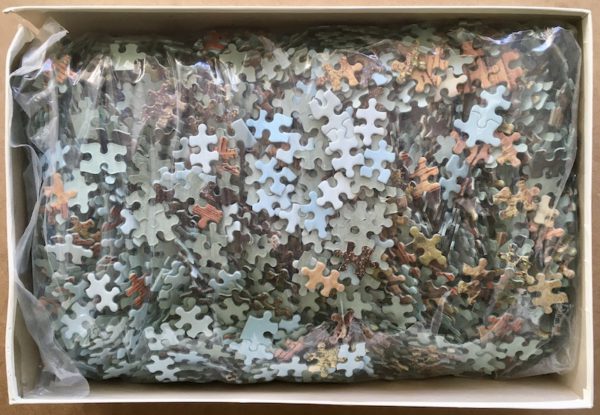 Image of the puzzle 4000, Tower Press, Country House, England, Sealed Bag, Picture of the bag