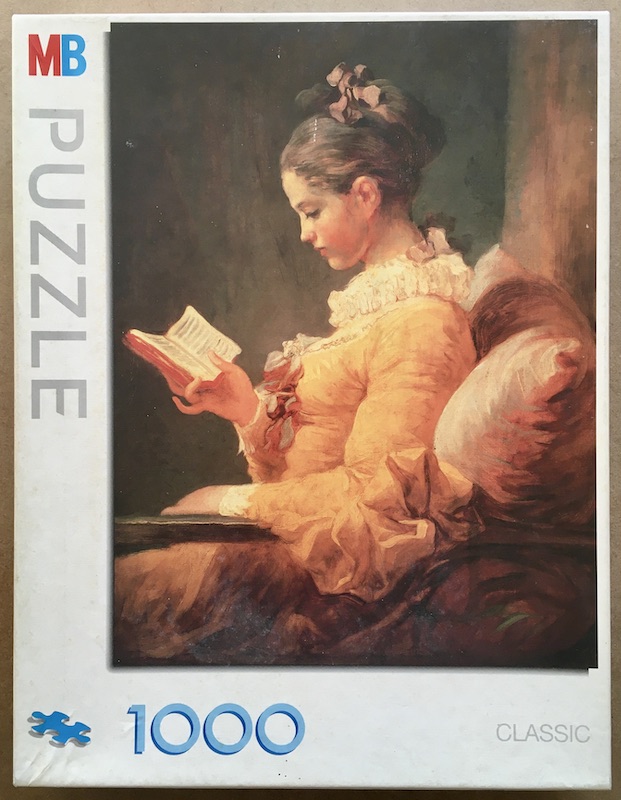 Zwei lesende Mädchen Puzzle DToys 1000 Teile Renoir 8937 