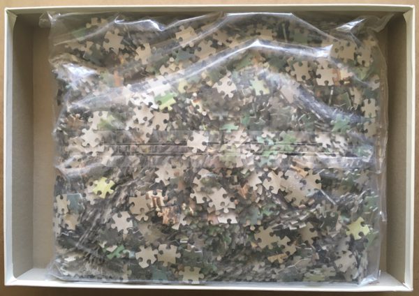 Image of the puzzle 3000, Clementoni, Neuschwanstein Castle, Sealed Bag, Picture of the bag