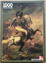 Image of the puzzle 1000, Nathan, The Charging Chasseur, by Théodore Géricault, Sealed Bag, Picture of the box