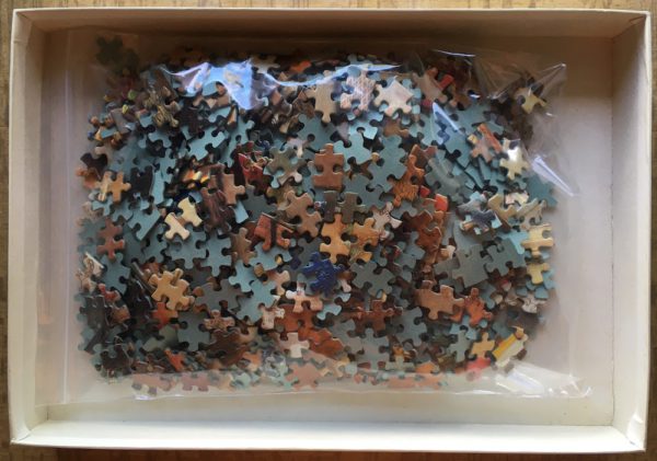 Image of the puzzle 1000, Jumbo, Summer, by John Atkinson Grimshaw, Complete, Picture of the bag
