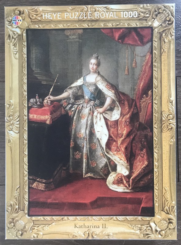 Image of the puzzle 4x1000, Heye, Royal Collection, Complete, Picture of one box