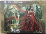 Image of the puzzle 3000, Heye, Red, by Cris Ortega, Factory Sealed, Picture of the box