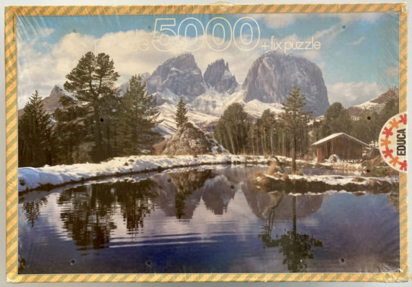 Image of the puzzle 5000, Educa, Südtirol, Italy, Sealed Bag, Picture of the box
