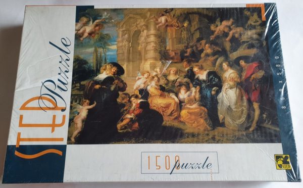 Piatnik Puzzle 1000 Pezzi "Il Giardino Dell'Eden" Rubens E Brueghel | Dimensioni 68x48 Cm, Opera D'Arte, 5545