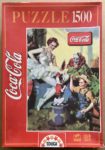 Image of the puzzle 1500, Educa, Coca Cola, Factory Sealed, Picture of the box