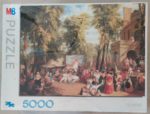 Image of the puzzle 5000, MB, Fair in the Champs-Elysees, William Parrott, Factory Sealed, Picture of the box