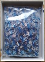 Image of the puzzle 1000, Ravensburger, Flirtatious, by Ana Cruz, Complete, Picture of the bag