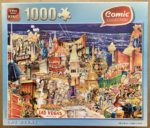 Image of the puzzle 1000, King, Las Vegas, by Gerold Como, Complete, Picture of the box