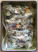 Image of the puzzle 500, Jumbo, The Kitchen Maid, Johannes Vermeer, Complete, Picture of the bag