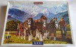 Image of the puzzle 3000, Waddingtons, Ploughing, by Peter Moranth, Factory Sealed, Picture of the box