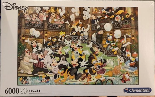 Image of the puzzle 6000, Clementoni, Disney Gala, Factory Sealed