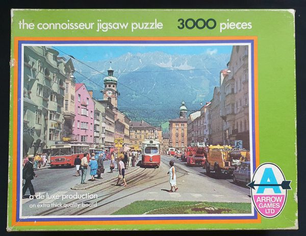 Image of the puzzle 3000, Arrow, The Connoisseur Jigsaw Puzzle 5461. Picture of the box.