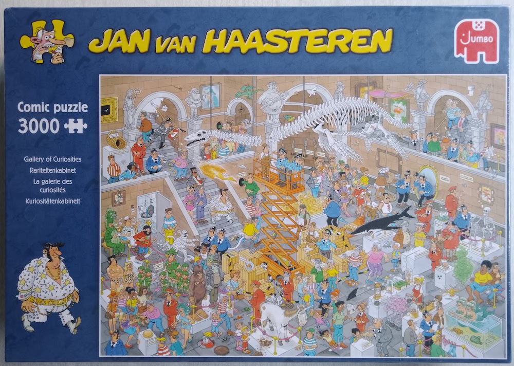 zand Onderling verbinden zien 3000, Jumbo, Gallery of Curiosities, Van Haasteren - Rare Puzzles