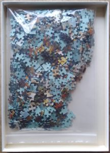 Image of the puzzle 750, Ravensburger, Wedding Tour, by Moritz von Schwind, Complete, Picture of the bag
